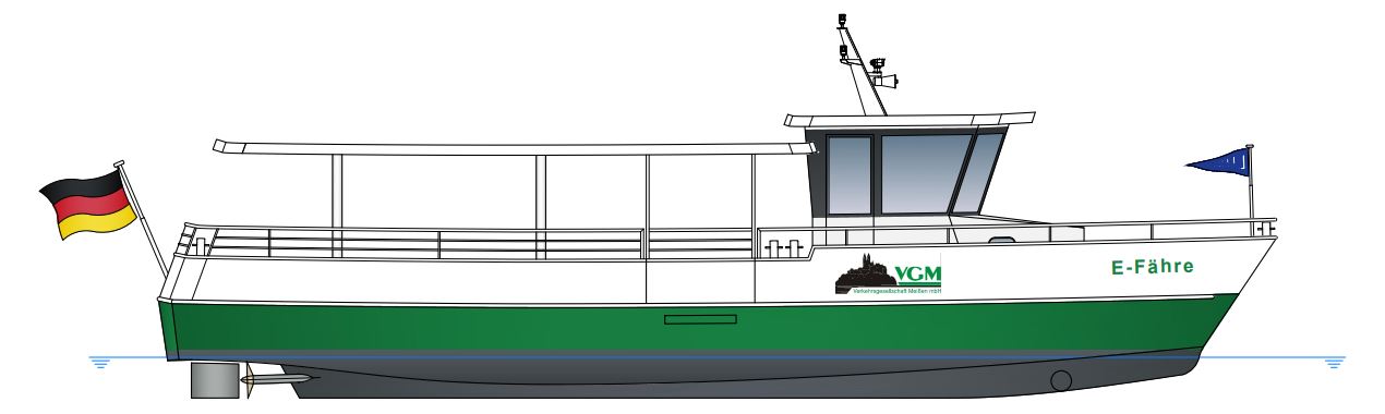 Skizze Lux-Werft und Schifffahrt GmbH